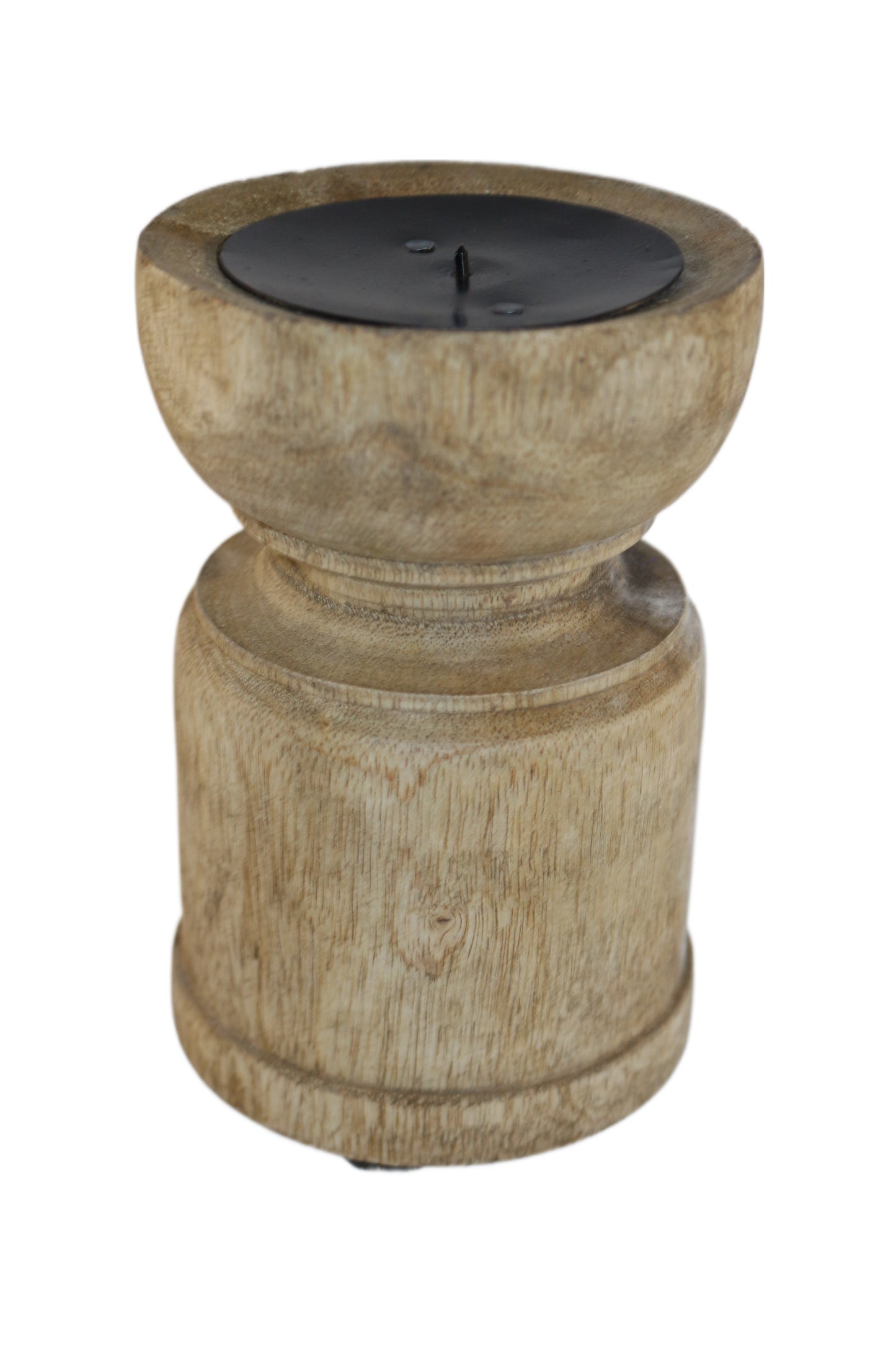 Candleholder Wood Natural