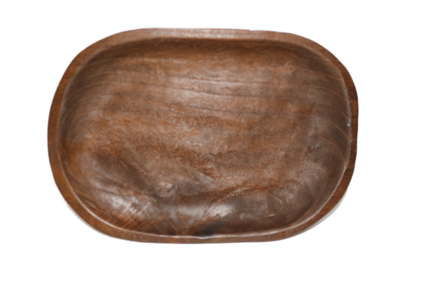 Farmhouse wooden bowl large