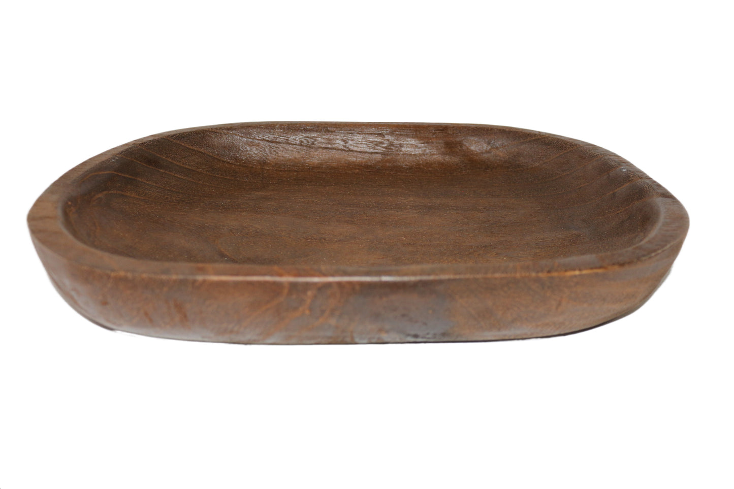 Farmhouse wooden bowl large