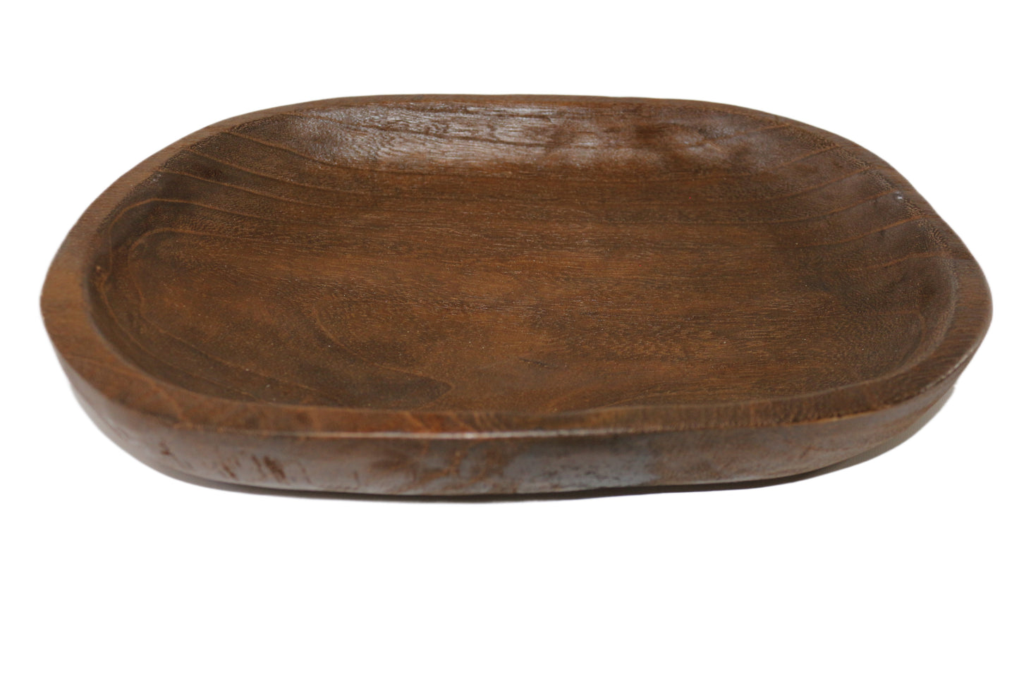 Farmhouse wooden bowl large