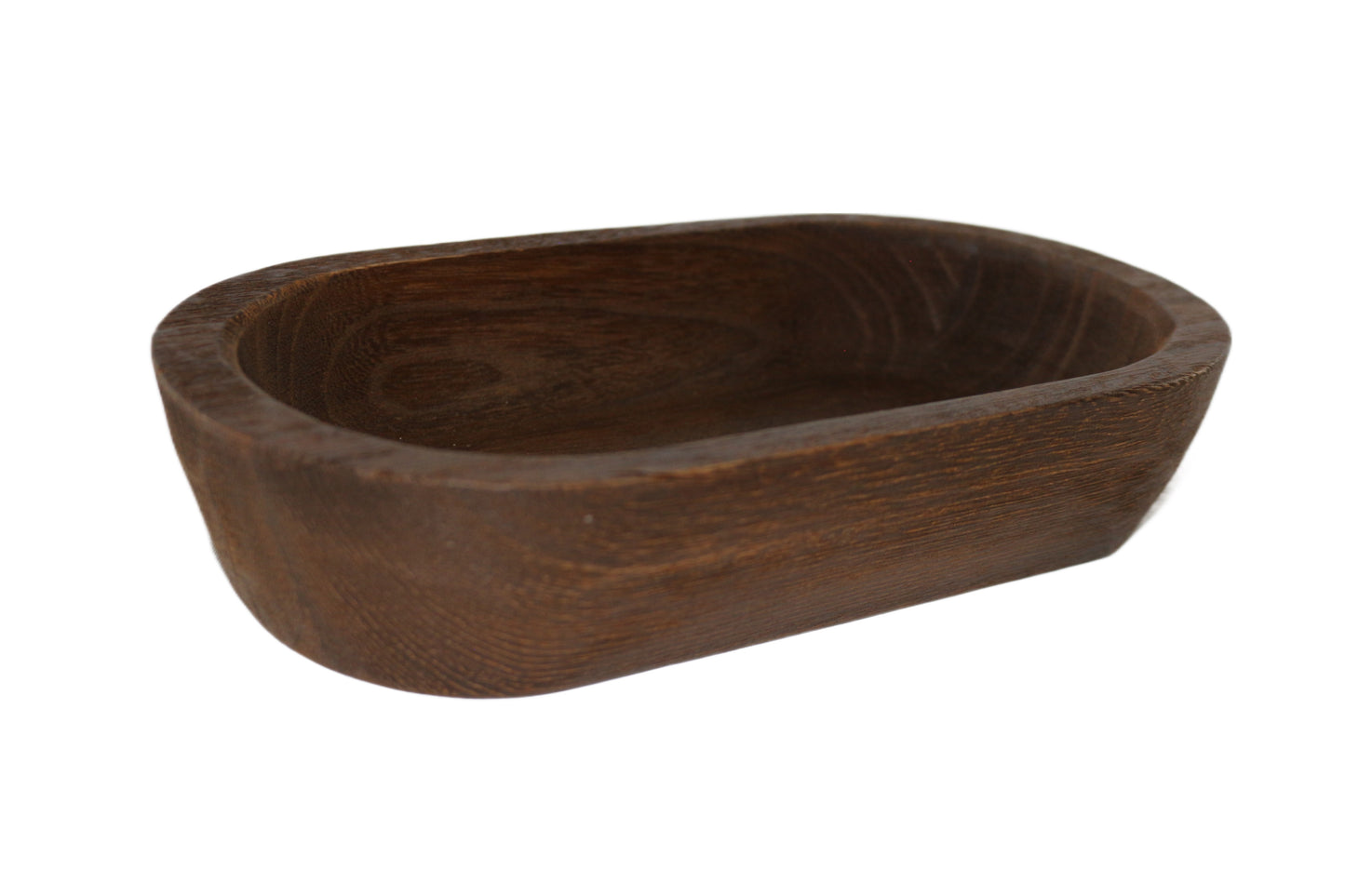 Farmhouse wooden bowl small