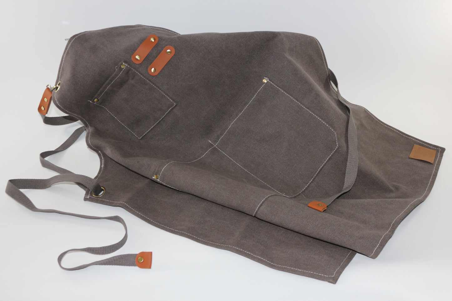 Apron Canvas Grey