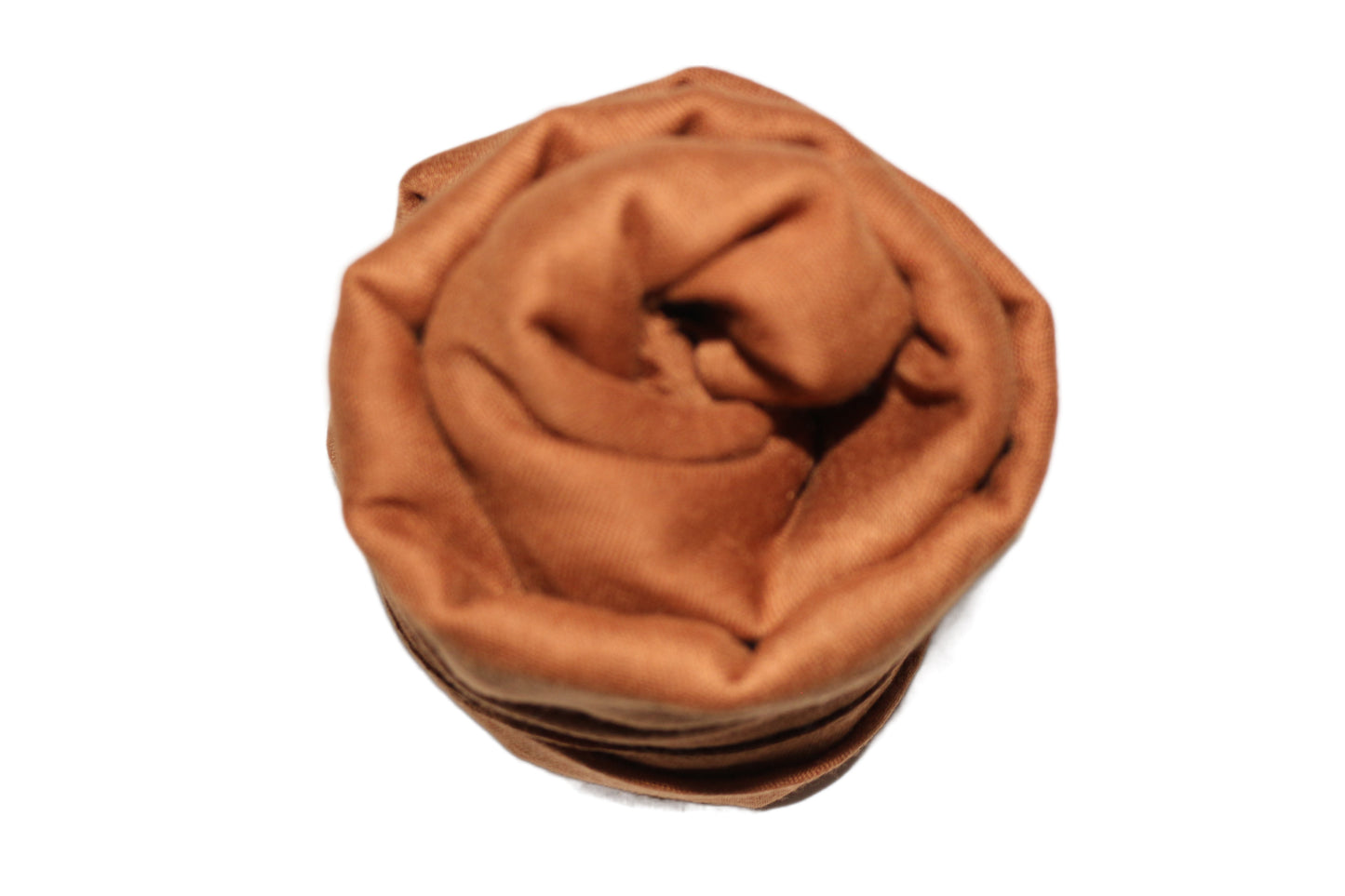 Scarf Rust Cotton/linen blend