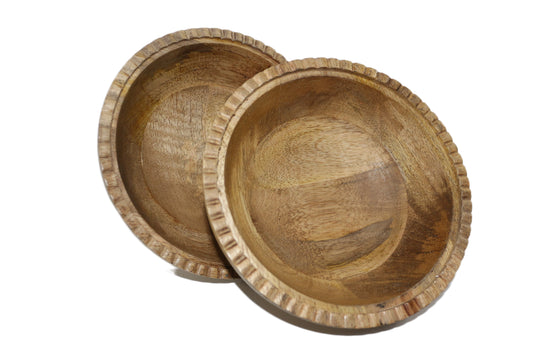 Serving Bowl Mango Wood